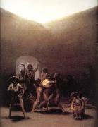 Francisco Goya Yard with Lunatics oil on canvas